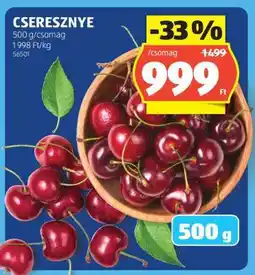 ALDI Cseresznye ajánlat
