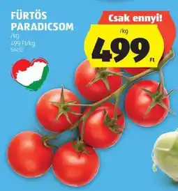 ALDI Fürtös paradicsom ajánlat