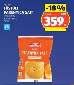 ALDI MILSANI Füstölt Parenyica Sajt ajánlat