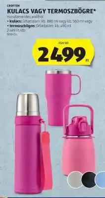 ALDI Kulacs vagy termoszbögre ajánlat