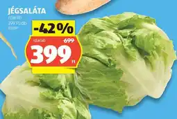 ALDI Jégsaláta ajánlat