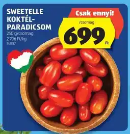 ALDI SWEETELLE KOKTÉL-PARADICSOM ajánlat