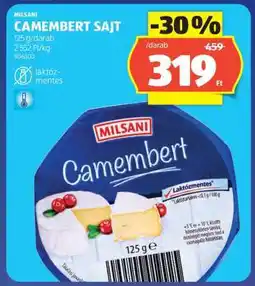 ALDI MILSANI CAMEMBERT SAJT ajánlat