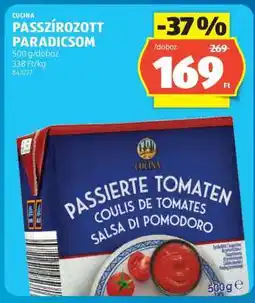 ALDI Cucina Passzírozott Paradicsom ajánlat