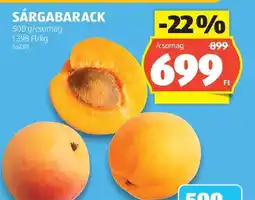 ALDI Sárgabarack ajánlat