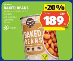 ALDI Primana Baked Beans ajánlat