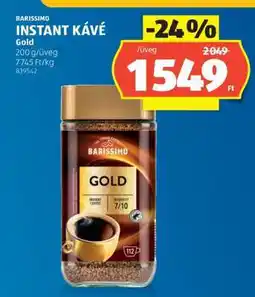 ALDI BARISSIMO INSTANT KÁVÉ Gold ajánlat