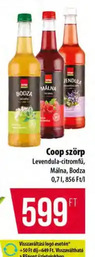 Coop Coop szörp ajánlat