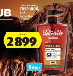 ALDI L'Oréal Men Expert Tusfürdő, 1L ajánlat