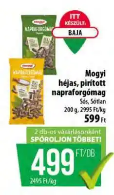 Coop Mogyi héjas, pirított napraforgómag ajánlat