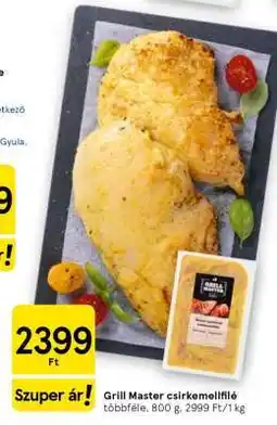 Tesco Grill Master csirkemellfilé ajánlat