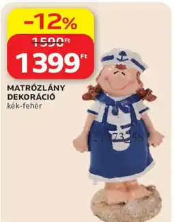 Auchan Matrózlány dekoráció ajánlat