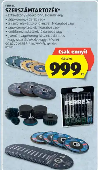 FERREX SZERSZÁMTARTOZÉK