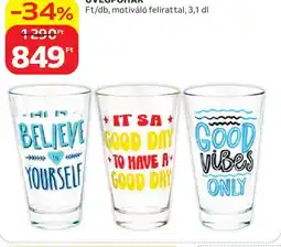 Auchan Üvegpohár ajánlat