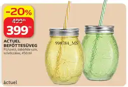 Auchan Actuel befőttesüveg ajánlat