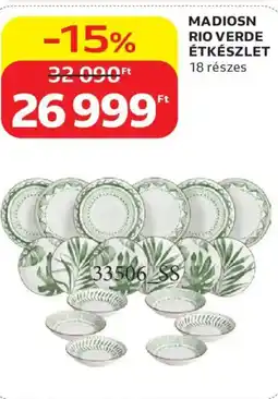 Auchan Madiosn rio verde étkészlet ajánlat
