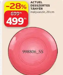 Auchan Actuel desszertes tányér ajánlat
