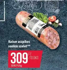 Coop Kaiser aszpikos sonkás szelet ajánlat