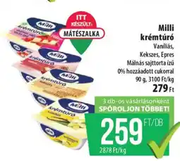 Coop Milli krémtúró ajánlat
