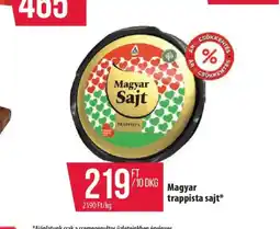 Coop Magyar trappista sajt ajánlat