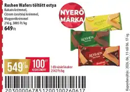 Coop Roshen Wafers töltött ostya ajánlat