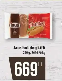 Coop Jaus hot dog kifli ajánlat