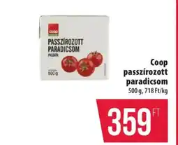 Coop Coop passzírozott paradicsom ajánlat