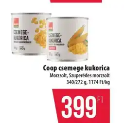 Coop Coop csemege kukorica ajánlat