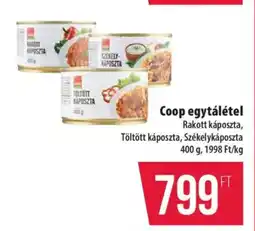 Coop Coop egytálétel ajánlat