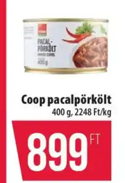 Coop Coop pacalpörkölt ajánlat