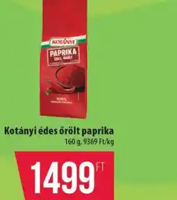 Coop Kotányi édes őrölt paprika ajánlat