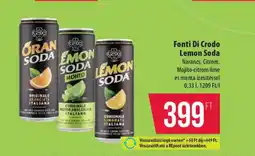 Coop Fonti Di Crodo Lemon Soda ajánlat