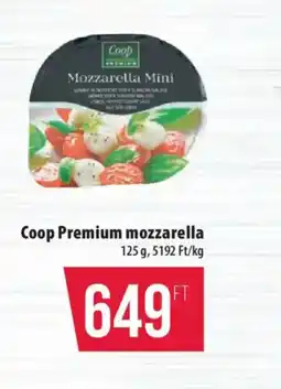 Coop Coop Premium mozzarella ajánlat