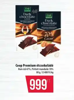 Coop Coop Premium étcsokoládé ajánlat