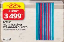 Auchan ACTUEL FROTTÍR, CSÍKOS STRANDTÖRÖLKÖZŐ ajánlat
