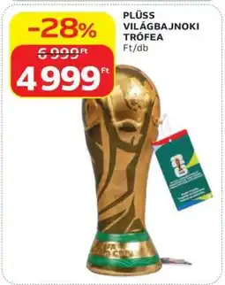 Auchan PLÜSS VILÁGBAJNOKI TRÓFEA ajánlat