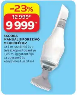 Auchan SKOOBA MANUÁLIS PORSZÍVÓ MEDENCÉHEZ ajánlat