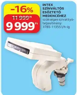 Auchan INTEX SZÍNVÁLTÓS ESŐZTETŐ MEDENCÉHEZ ajánlat