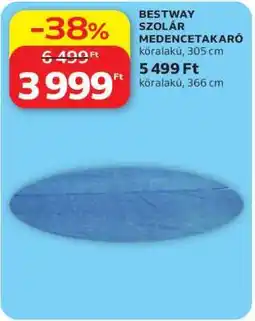 Auchan Bestway Szolár medencetakaró ajánlat