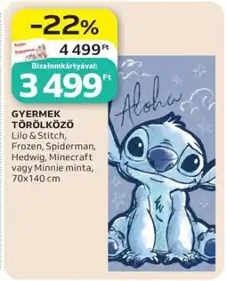 Auchan GYERMEK TÖRÖLKÖZŐ ajánlat