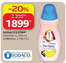 Auchan Sodaco Szörp ajánlat
