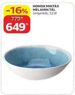 Auchan HOMOK MINTÁS MELAMIN TÁL ajánlat