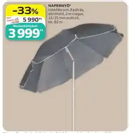 Auchan napernyő ajánlat