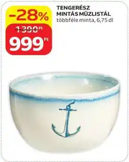 Auchan TENGERÉSZ MINTÁS MÜZLISTÁL ajánlat