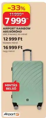 Auchan AIRPORT RAINBOW ABS BŐRÖND ajánlat