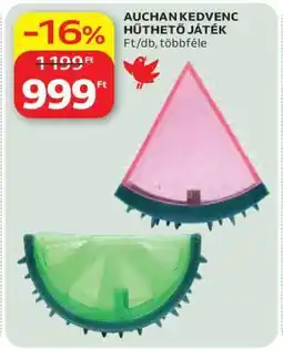 Auchan AUCHAN KEDVENC HŰTHETŐ JÁTÉK ajánlat