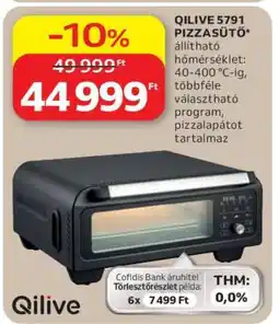 Auchan QILIVE 5791 PIZZASÜTŐ ajánlat