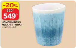 Auchan HOMOK MINTÁS MELAMIN POHÁR ajánlat