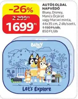 Auchan AUTÓS OLDAL NAPVÉDŐ ajánlat
