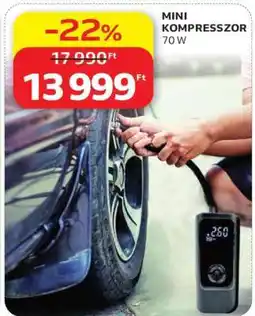 Auchan MINI KOMPRESSZOR ajánlat